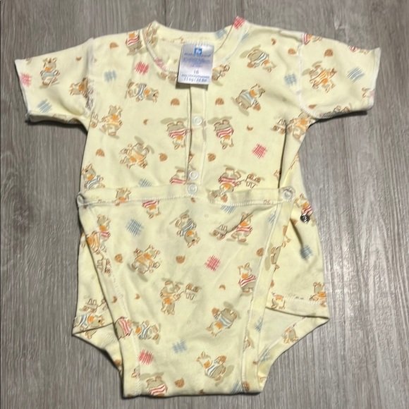Infant Printed One Piece - Cream - Picture 1 of 1